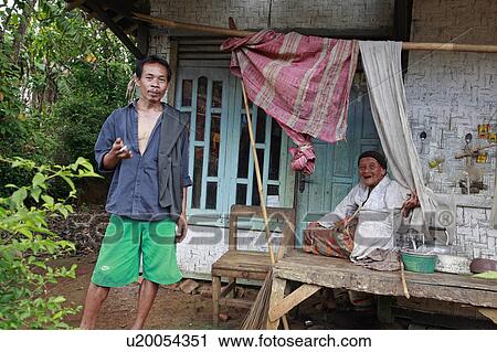 Stock Image -  people person indonesia kadugaru village sunda . Fotosearch