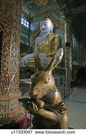 people person myanmar giant buddha statue rabbit View Large Photo Image Stock Photo - people person myanmar giant buddha statue rabbit . Fotosearch