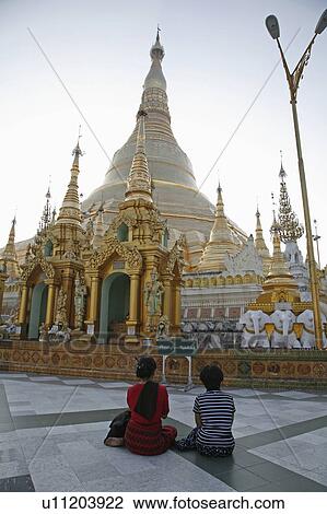 people person myanmar shwedagon paya pagoda view View Large Photo Image Stock Image - people person myanmar shwedagon paya pagoda view. Fotosearch