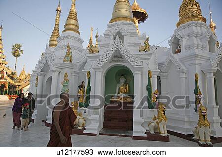 people person myanmar shwedagon paya pagoda monk View Large Photo Image Stock Image - people person myanmar shwedagon paya pagoda monk . Fotosearch