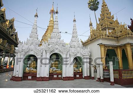 Stock Image -  people person myanmar shwedagon paya pagoda . Fotosearch