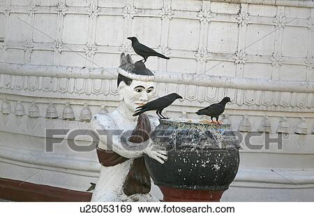 Stock Photo -  people person myanmar shwedagon paya pagoda. Fotosearch