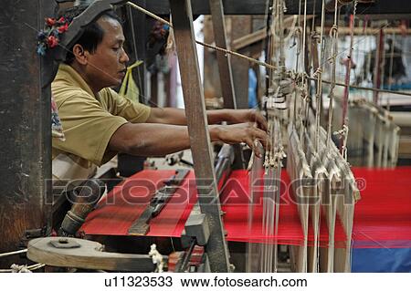 people person myanmar silk weaver work mandalay View Large Photo Image Stock Image - people person myanmar silk weaver work mandalay. Fotosearch
