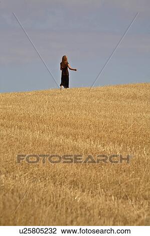 Stock Image -  people summer girl children young running . Fotosearch