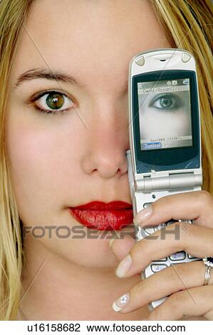 person face 20-25 years attractive beautiful cell View Large Photo Image Stock Image - person face 20-25 years attractive beautiful cell. Fotosearch