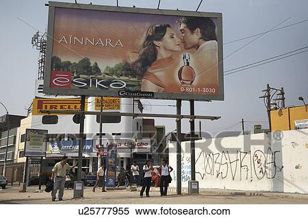 Stock Photography -  peru street scene lima america latin south urban. Fotosearch