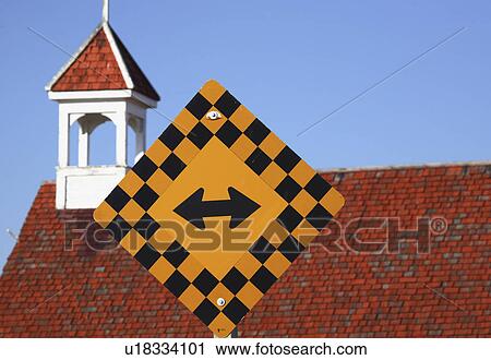 road sign in front saint agusta church View Large Photo Image Stock Image - road sign in front saint agusta church. Fotosearch