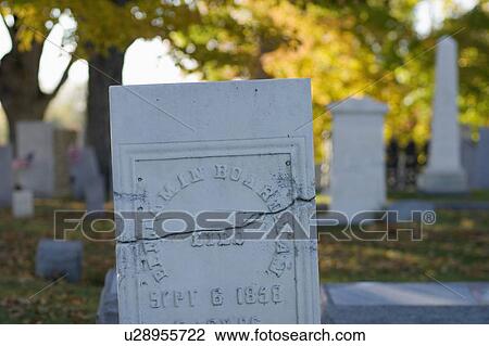 Stock Image -  south hero vt cemetary country landscape rural. Fotosearch
