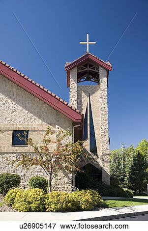 Stock Photo -  st anthony catholic church pewaukee usa st. Fotosearch