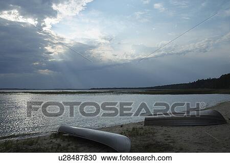 Stock Image -  storm eagle lake vermilion bay ontario canada. Fotosearch