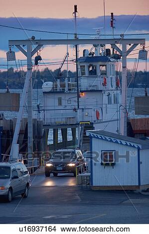 Picture -  summer grand isle ferry vt vermont country rural . Fotosearch