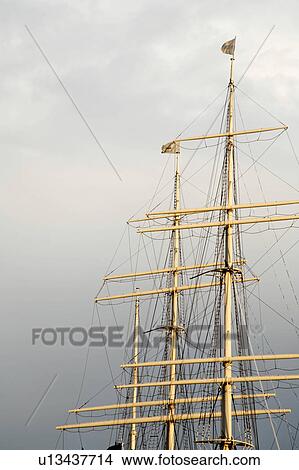 tall ship freighter rickmer rickmers circ 1896 View Large Photo Image Picture - tall ship freighter rickmer rickmers circ 1896. Fotosearch