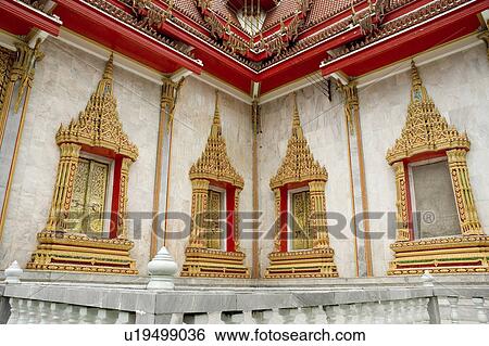 Stock Photograph -  temple in phuket thailand asia travel tourism. Fotosearch