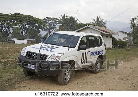 timor leste un police vehicle aileu east asia View Large Photo Image Stock Image - timor leste un police vehicle aileu east asia . Fotosearch