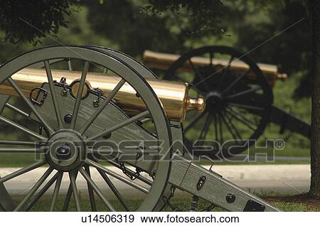 Stock Photo -  tx texas capital grounds bronze civil war gun tx. Fotosearch
