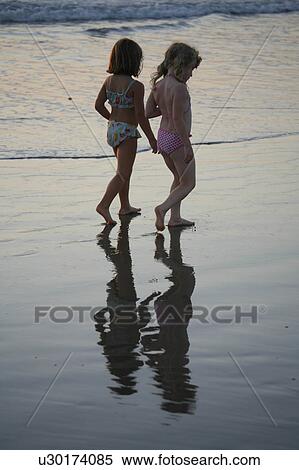 water pattern children reflection girls in sea View Large Photo Image Stock Photography - water pattern children reflection girls in sea . Fotosearch