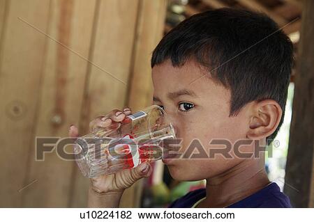 Stock Image -  water people child person children indonesia se . Fotosearch