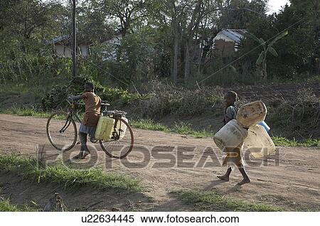 Stock Photography -  water people child person children tanzania sub. Fotosearch