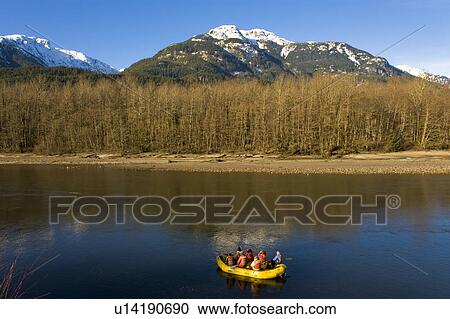 water people sport rafting squamish river View Large Photo Image Stock Image - water people sport rafting squamish river . Fotosearch