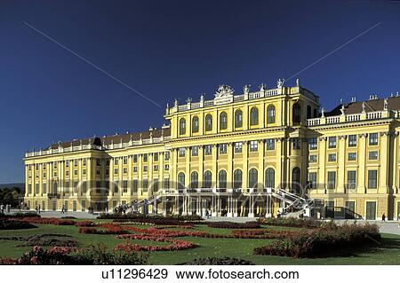 Stock Photo -  wien schloss schonbrunn austria vienna district. Fotosearch