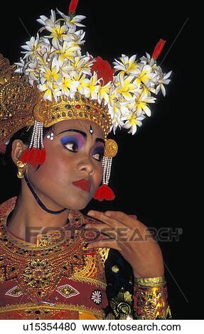 woman dance portrait balinese dancer indonesia View Large Photo Image Stock Image - woman dance portrait balinese dancer indonesia . Fotosearch