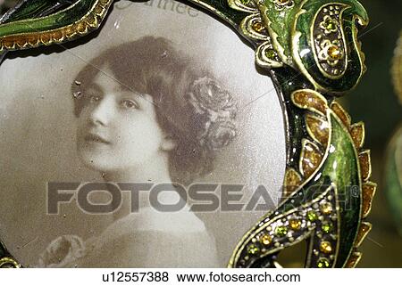woman design frame vintage female green glass View Large Photo Image Stock Photo - woman design frame vintage female green glass . Fotosearch