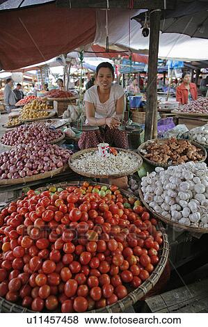 Stock Photo -  woman food people border person women myanmar. Fotosearch