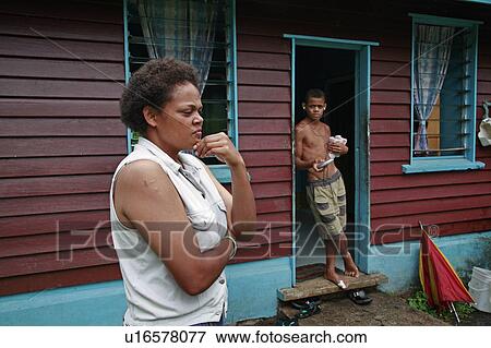 woman people child person children women fiji View Large Photo Image Stock Photo - woman people child person children women fiji . Fotosearch