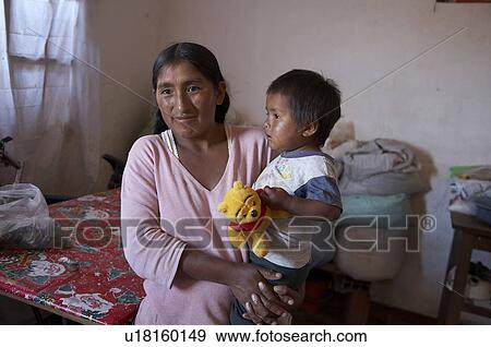 Stock Photo -  woman people child person face children women . Fotosearch