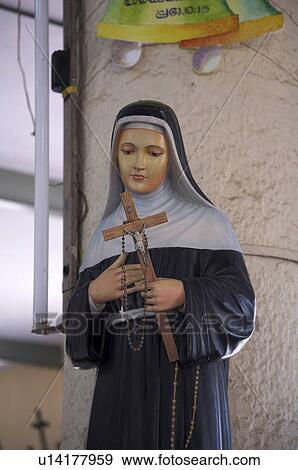 woman women india statue inside kottakavu church View Large Photo Image Stock Photo - woman women india statue inside kottakavu church . Fotosearch