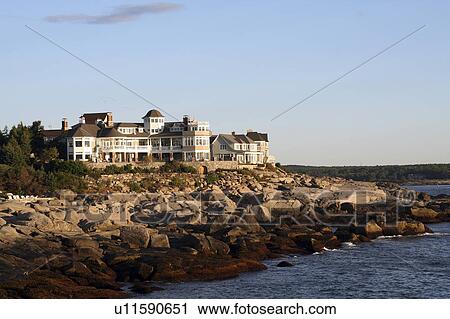 Stock Image -  york maine morning seacoast airy celestial. Fotosearch