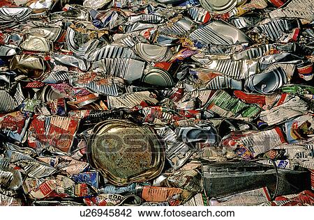 Stock Image -  abstract design recycle cans earth day metal. Fotosearch