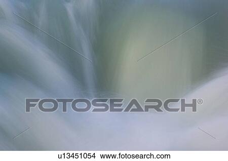 abstract glacial waters athabasca river over cascading falls View Large Photo Image Picture - abstract glacial waters athabasca river over cascading falls. Fotosearch
