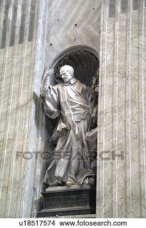 Picture -  art statue st peters basicila vatican city rome. Fotosearch