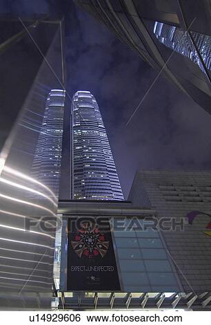 Stock Photograph -  business 2 ifc finance center tower 415m 1 362f. Fotosearch