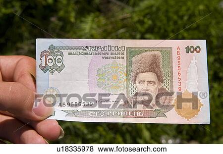 Stock Photo -  business design money paper ukraine 100 grivnas. Fotosearch