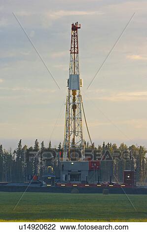 close up land based drilling rig exploring View Large Photo Image Stock Image - close up land based drilling rig exploring . Fotosearch