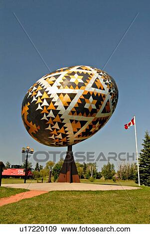 easter walking path giant ukrainian pysanka View Large Photo Image Stock Photo - easter walking path giant ukrainian pysanka . Fotosearch