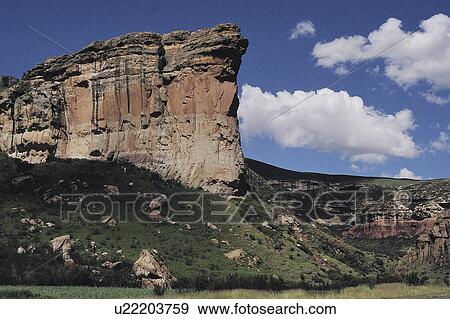 flat top mountain harrismith free state south View Large Photo Image Stock Photo - flat top mountain harrismith free state south. Fotosearch
