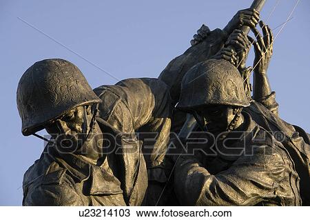 iwo jima memorial in arlington america usa View Large Photo Image Stock Image - iwo jima memorial in arlington america usa. Fotosearch