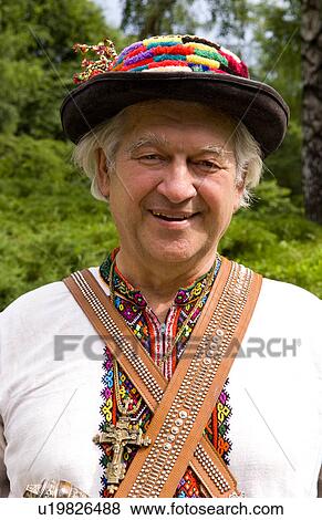 man in costume ukraine old clothes festive kiev View Large Photo Image Stock Photo -  man in costume ukraine old clothes festive kiev. Fotosearch