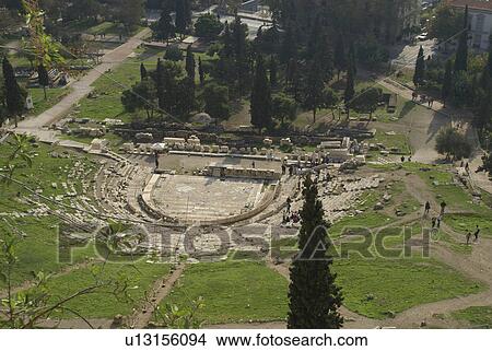 people theatre dionysus acropolis athens greece View Large Photo Image Picture - people theatre dionysus acropolis athens greece. Fotosearch