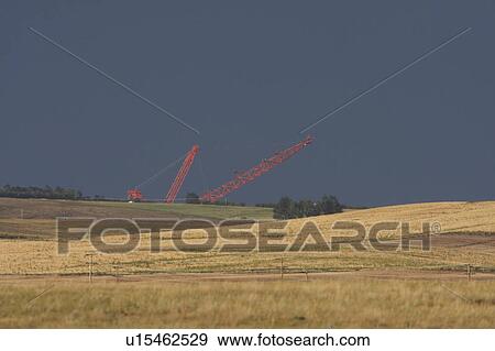 summer coal draglines in southern hills View Large Photo Image Stock Photo - summer coal draglines in southern hills . Fotosearch