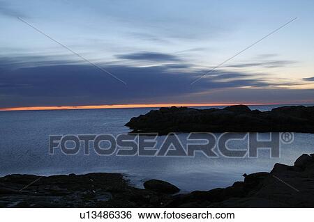 sunrise atlantic ocean york maine airy celestial View Large Photo Image Stock Photograph - sunrise atlantic ocean york maine airy celestial. Fotosearch