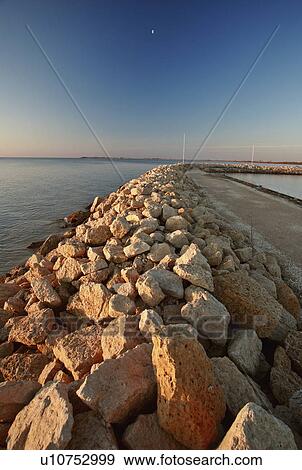 water breakwater lake winnipeg shore rocks body View Large Photo Image Stock Photo - water breakwater lake winnipeg shore rocks body. Fotosearch