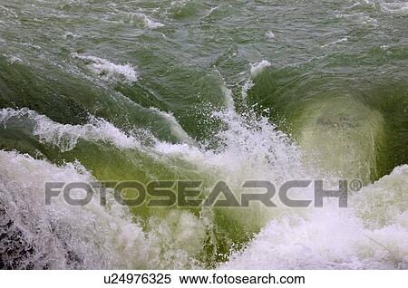 water glacier colored athabasca river rushing View Large Photo Image Stock Photography - water glacier colored athabasca river rushing . Fotosearch