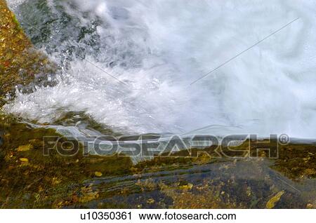 water nature stream flowing over waterfall rocks View Large Photo Image Stock Image - water nature stream flowing over waterfall rocks. Fotosearch