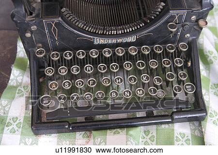 Stock Image -  west fargo north dakota type writer painet. Fotosearch