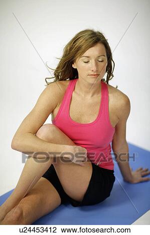 woman beautiful sexy young practices yoga hot View Large Photo Image Stock Image - woman beautiful sexy young practices yoga hot. Fotosearch