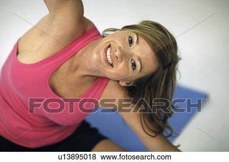 woman beautiful sexy young practices yoga hot View Large Photo Image Stock Photo - woman beautiful sexy young practices yoga hot. Fotosearch